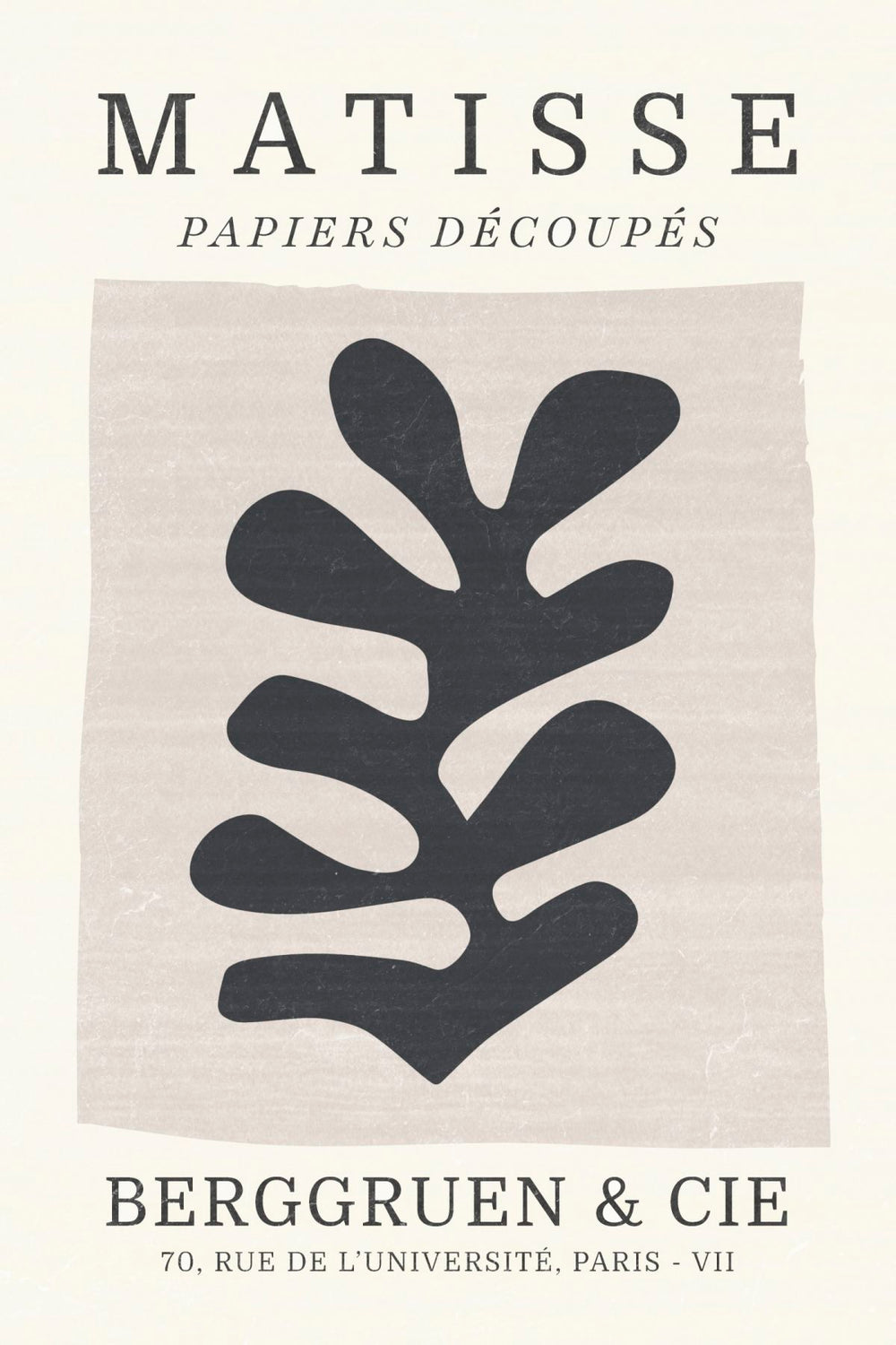 Papiers Decoupes Poster VII