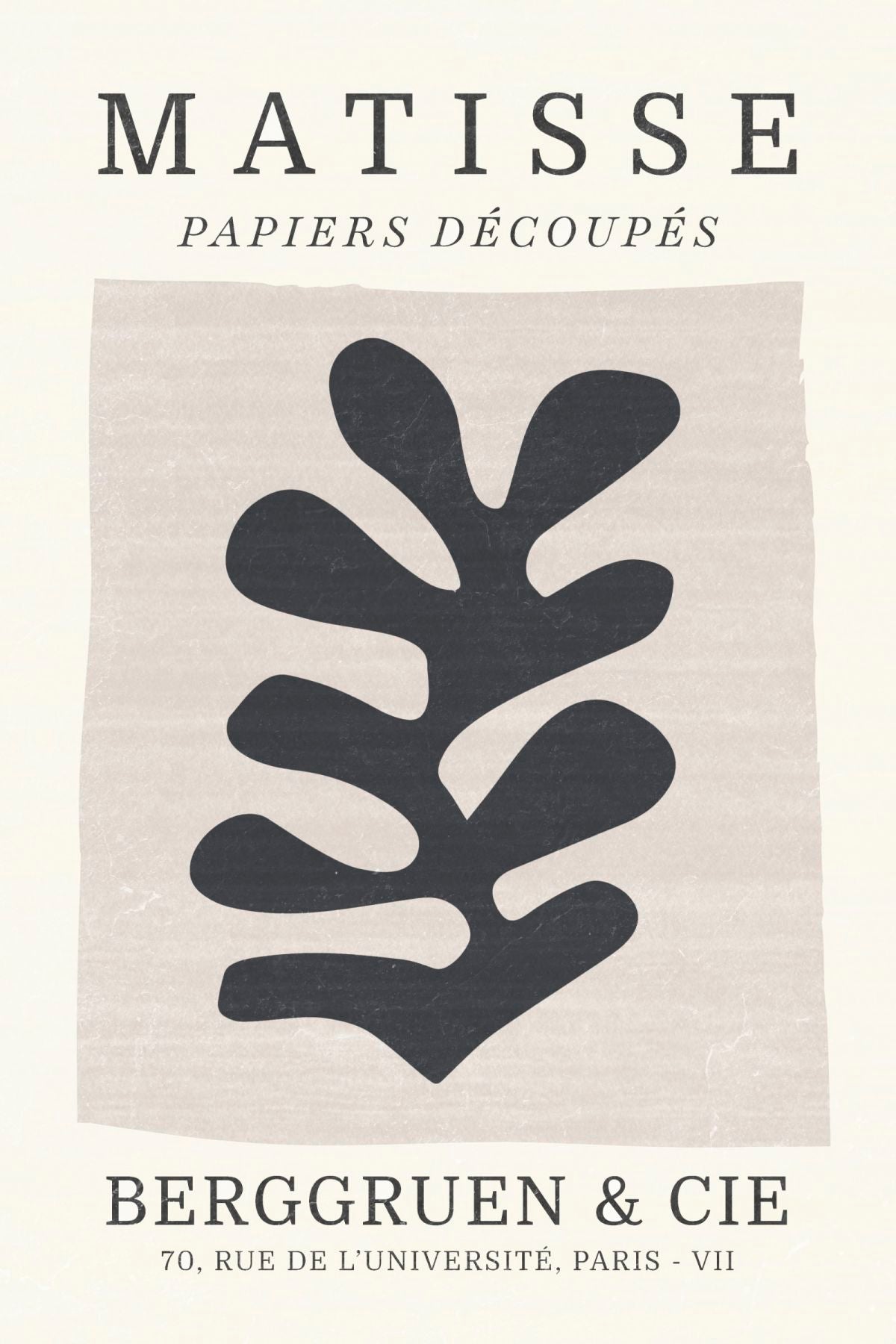 Papiers Decoupes Poster VII